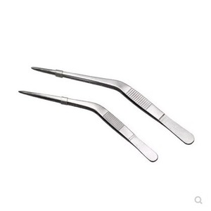 Pinzas Médicas de Acero Inoxidable Shunxingfa de 16 cm Curvadas para la Eliminación de Cerumen y Mucosidad Nasal - Product Image 3