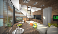 Maison flottante préfabriquée de luxe, module de bateau habitable, maison flottante personnalisée, maison-bateau, maison flottante préfabriquée