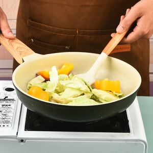 15-Piece <b>Silicone</b> Kitchen Utensils Set Spoon Brush Beech Wood Handle Kitchen <b>Tools</b> Cooking Utensil for Cooking - Product Image 3