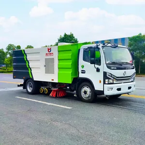 Caminhão de limpeza de estrada de alto desempenho, dongfeng, caminhão de limpeza, porta de ar, para arábia saudita