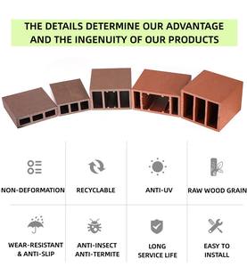 Balustrades SHENGCHENG DIY, faible entretien, haute qualité, garde-corps en WPC pour décoration extérieure - Product Image 2