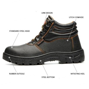 Zapatos de Seguridad para Hombre al por Mayor, Botas Reflectantes con Puntera y Plantilla de Acero - Product Image 4