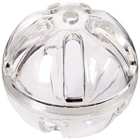 Accessoires pour perroquets, mangeoire ronde pour oiseaux en PP + acier inoxydable sans BPA, écologique, peut être accrochée à l'intérieur ou à l'extérieur de la cage à oiseaux