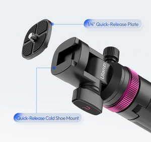 Ulanzi-Soporte de luz de liberación rápida para Cámara de Acción, accesorio extensible de 8 secciones, trípode fotográfico, 2M, 2M - Product Image 4
