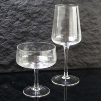Copas de Vino de Cristal Verde con Diseño Acordonado, Capacidad de 200-500 ml, para Cenas Modernas y Degustación de Vinos de Lujo