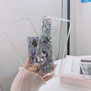 Funda Protectora Brillante con Purpurina y Diseño de Mariposa para Teléfono Móvil INFINIX Note 40X 5G HOT 30i NOTE 30 <span class=keywords><strong>PRO</strong></span> 4G NOTE 40, 2024 - Product Image 5