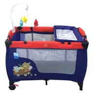 Draagbare Opvouwbare Babybedje Reizen Kind Bed Multifunctionele Baby Kinderbox Babybedje Pasgeboren Wieg