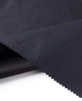 Tissu en daim recyclé tissé en sergé de micro-fibres pour vêtement