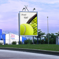 Publicité rotative extérieure, panneau d'affichage Trivision, publicité extérieure Trivision
