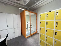Cabine téléphonique de bureau de haute qualité cabines vocales insonorisées cabine téléphonique nacelle de réunion pour boutique en ligne