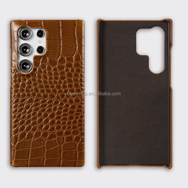 Shenzhen Good Quality Covers Fashion Bulk New Luxury Sublimation Genuine Leather Mobile Phone Case For Sumsung Galaxy S25