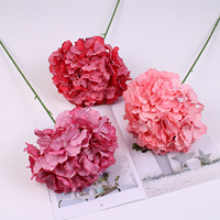 Bunga Hydrangea Sutra Gaya Vintage untuk Dekorasi Pernikahan, Hotel, & Liburan di Luar Ruangan - Desain Klasik