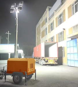 Nóng! 9 mét mast Máy phát điện di động tháp ánh sáng cho xây dựng và ngoài trời ánh sáng khẩn cấp - Product Image 1