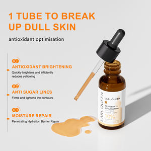 Essence de soins de la peau personnalisée OEM/ODM <span class=keywords><strong>Astaxanthine</strong></span> Rester éveillé tard foncé jaune cireux éclaircir le teint estomper les taches Essence faciale - Product Image 4