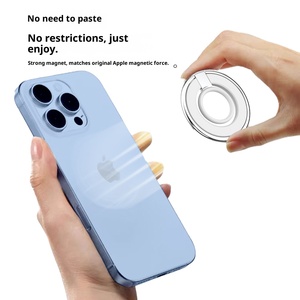 Silicone ngón tay Vòng đứng 360 độ Quay nam châm máy tính để bàn điện thoại di động grip và Nhẫn Chủ - Product Image 3