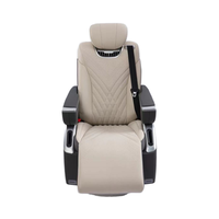 Sièges d'auto de qualité avion de luxe avec coussinets de jambes réglables électriquement et cuir respirant confort et style améliorés