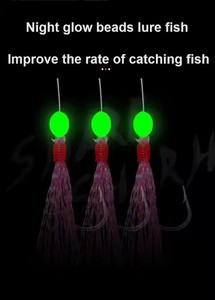 Alfa Multi-Hook UV Daisy caten Teaser <span class=keywords><strong>pesca</strong></span> esche <span class=keywords><strong>rosa</strong></span> piuma Sabiki rig per la <span class=keywords><strong>pesca</strong></span> in acqua salata nel fiume fiume ruscello - Product Image 6