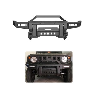Pare-choc avant <span class=keywords><strong>pour</strong></span> <span class=keywords><strong>Suzuki</strong></span> <span class=keywords><strong>Jimny</strong></span> JB43 3 portes Nouveau Offre Spéciale 4x4 Fabricant d'accessoires <span class=keywords><strong>pour</strong></span> véhicules tout-terrain Vente en gros Pare-chocs avant - Product Image 2