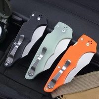 Navaja Plegable de Acero S30V G10 DIY OEM con Punta de Gota, Cuchillo de Bolsillo para Camping, Impresión 3D, Alta Calidad, Herramienta Premium al por Mayor