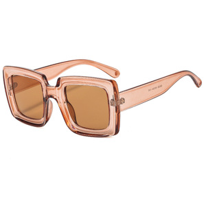 Psn <b>Square</b> <b>Sunglasses</b> Full Rim Uv400 Unisex Fashion Sun Protection Adult - Product Image 4