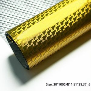 <span class=keywords><strong>Film</strong></span> vinyle carbone 9D effet <span class=keywords><strong>avion</strong></span>, violet brillant, pour carrosserie de voiture, accessoires intérieurs, auto-cicatrisant sans colle - Product Image 6