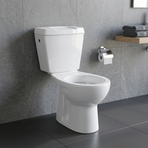 Inodoro de Cerámica OEM de Dos Piezas con Doble Descarga, Ecológico, Diseño Italiano Moderno - Product Image 5