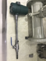 Flowmeter Gas Termal Langsung dari Pabrik 4-20mA HART untuk Gas Alam, Udara Terkompresi, Biogas, Metana, Dapat Disesuaikan OEM