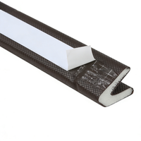 Tira de Sellado de Espuma de PU para Puertas de Seguridad, Impermeable, Antirrobo, para Puertas, Ventanas y Puertas Delanteras
