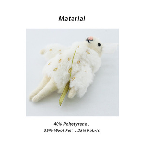 Handmade Cảm Thấy Kangaroo Động Vật Búp Bê Trang Trí Dễ Thương Chuột Mặt Dây Chuyền Cho Cây Giáng Sinh Tùy Chỉnh Khác Giáng Sinh Trang Trí - Product Image 3