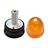 Feux de signalisation rotatifs à 60 LED, lampe clignotante d'urgence, base magnétique, prise cigare, pièces pour camions et équipements lourds, accessoires de sécurité