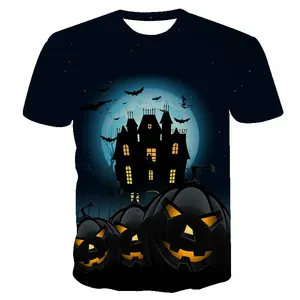 T-Shirt Premium pour enfant, joli et classique, cosplay, Halloween, tête ronde, Costume facile pour jeunes