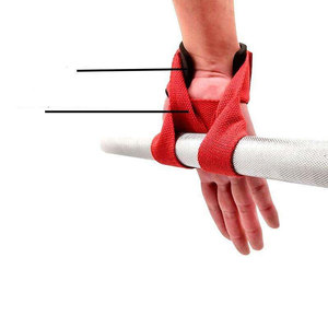 Correas de Muñeca para Levantamiento de Pesas, Correas de Entrenamiento para Peso Muerto con Barra, Correas de Levantamiento de Figura, Equipo de Gimnasio para Levantamiento de Pesas, Vendas para Manos - Product Image 3