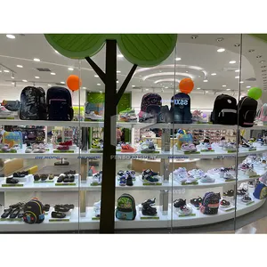 Profesyonel perakende iç mağaza tasarım ayakkabı mağazası ekran ücretsiz ticari perakende ayakkabı mağazası tasarımları