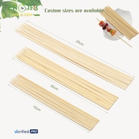 Brochettes de barbecue en bambou naturel sur mesure, bâtonnets de grillades jetables, brochettes de kebab écologiques pour les restaurants et la restauration