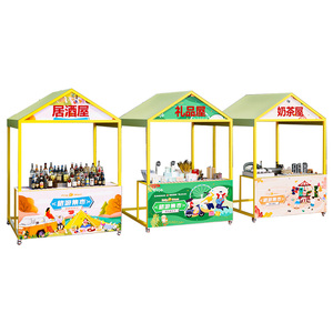 เต็นท์เหล็กกันแดดกลางแจ้ง2x2เต็นท์ชั้นวางของในตลาดกลางคืนสำหรับงานเทศกาลอาหารและงานเทศกาล - Product Image 6