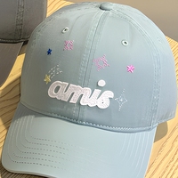 Casquette de baseball brodée en gros pour hommes et femmes, grande taille, avec lettres