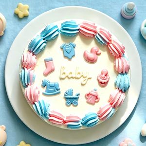Molde <span class=keywords><strong>de</strong></span> Silicona Antiadherente para Chocolate <span class=keywords><strong>de</strong></span> Baby Shower, con Formas Lindas <span class=keywords><strong>de</strong></span> Mameluco, Biberón, Chupete y Cochecito, para Dulces <span class=keywords><strong>de</strong></span> Chocolate - Product Image 5