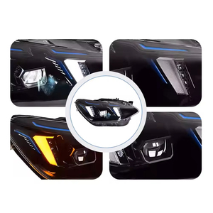 Pour <span class=keywords><strong>BMW</strong></span> Série 1 F20 2012-2014, ensemble de phares à LED, lentille, <span class=keywords><strong>116i</strong></span> <span class=keywords><strong>118i</strong></span> 120i, double couleur, feux de jour DRL, clignotants avant, auto - Product Image 4