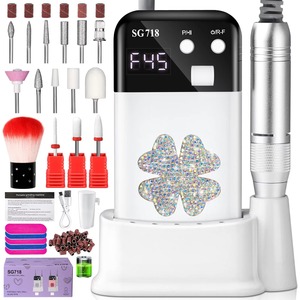 Low Noise Professional Nail <b>Drill</b> 45000RPM Electric Nail File Machine for Salon Tools - Product Image 3