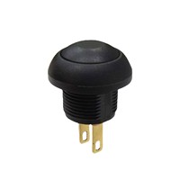 Interrupteur à bouton-poussoir auto-réinitialisant et auto-bloquant, petit interrupteur à bouton-poussoir, interrupteurs à bouton-poussoir étanches IP67, interrupteurs à bouton-poussoir ronds pour l'alimentation