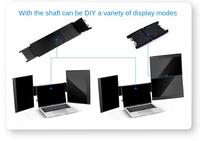 Moniteur portable double moniteur tri-portable 14 pouces moniteur d'ordinateur personnel Gamer
