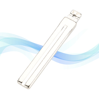 MS # Lame de clé de voiture de rechange AUTEL 13 KF304 TOY40 non coupée pour télécommande de véhicule, pièce vierge non taillée
