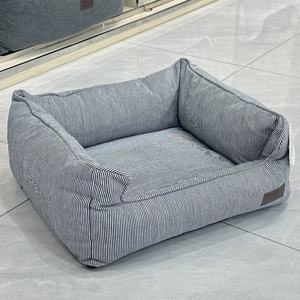 Lit pour animaux de compagnie, <span class=keywords><strong>chat</strong></span>, chien, amovible, lavable, vente en gros, lit pour chien de luxe, canapé pour animaux de compagnie, niche, coussin épaissi, sommeil profond, literie pour animaux de compagnie - Product Image 1