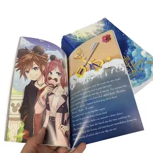 High Quality Softcover Book Printing Service Custom Comics Printing Zine Printing Service