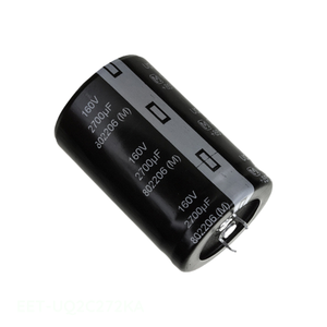 Condensateur original EET-UQ2C272KA à montage traversant, en aluminium, 2700 µF, 20 %, 160 V, SNAP TH, 2700 µF - Product Image 1