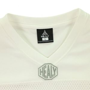 Camiseta de Fútbol Americano Retro Clásica para Hombre, Personalizada, Beige, con Estampado Digital, Cuello en V, Estilo Vintage - Product Image 2