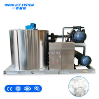 Machine à glace pilée automatique en acier inoxydable 304 pour la conservation des fruits de mer et de la pêche, certifiée CE - Offre Spéciale