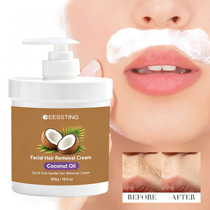 Crema Depilatoria Facial y Corporal Orgánica, Suave y Nutritiva, para Piel Sensible, Venta al Por Mayor - Product Image 1