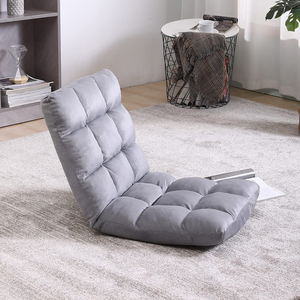 Sillón Reclinable Plegable para Juegos, Silla de Piso Ajustable en 5 Posiciones para Interiores - Product Image 2