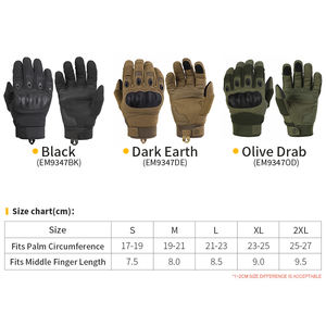 Emersongear, оптовая продажа, тактические тренировочные велосипедные перчатки с сенсорным экраном, Guanti Tattici Inverno, тактические боевые перчатки - Product Image 5